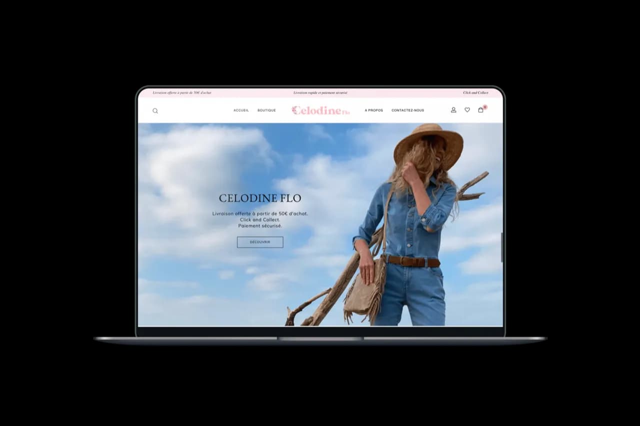 Création site e-commerce pour magasin de vêtements