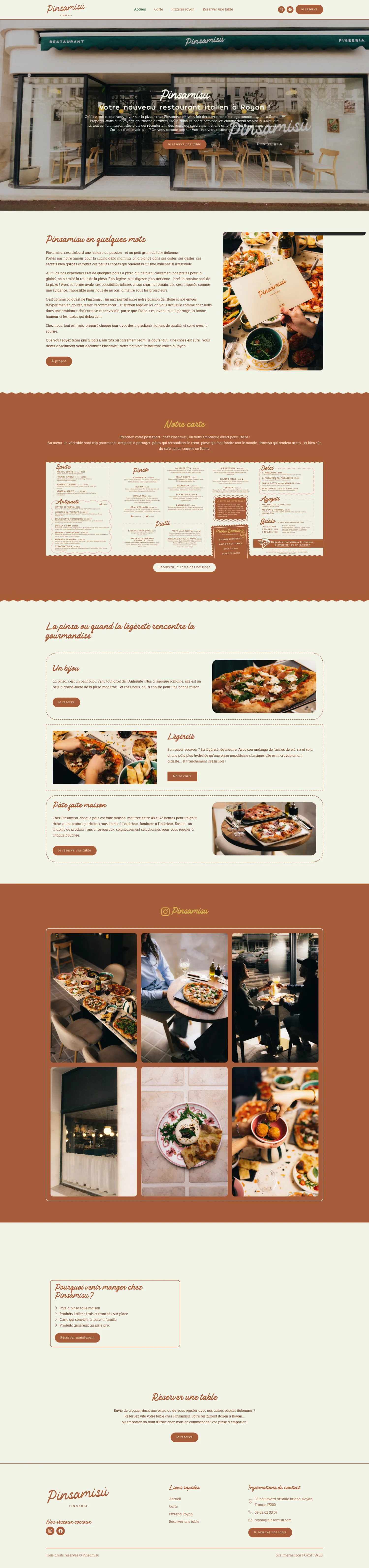 Pinsamisu · site réalisé par FORGITWEB